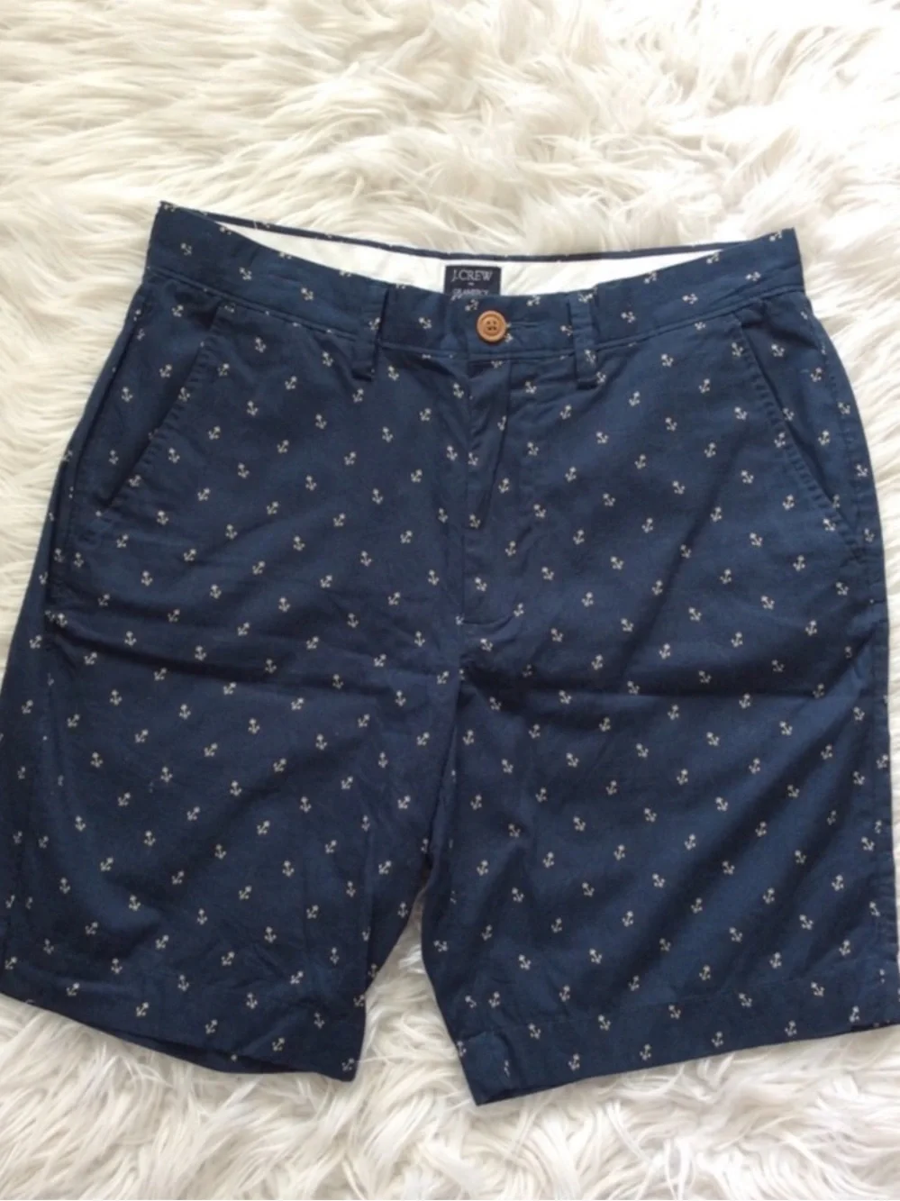 J.Crew Men’s Gramercy Nautical Chino Shorts